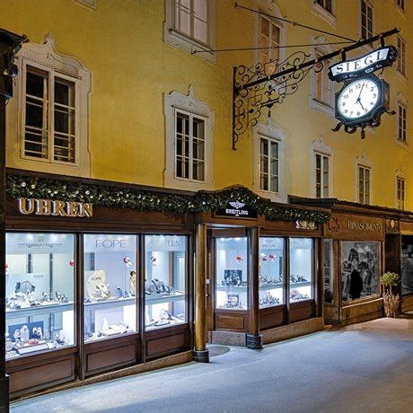 Rolex Öffnungszeiten in Salzburg, Griesgasse 7 